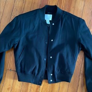 Black Bomber Jacket